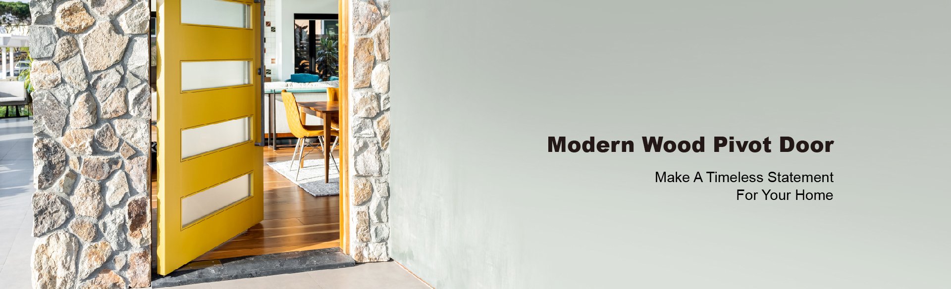 Doorwin Modern Wood Pivot Door Make A Timeless Statement For Your Home