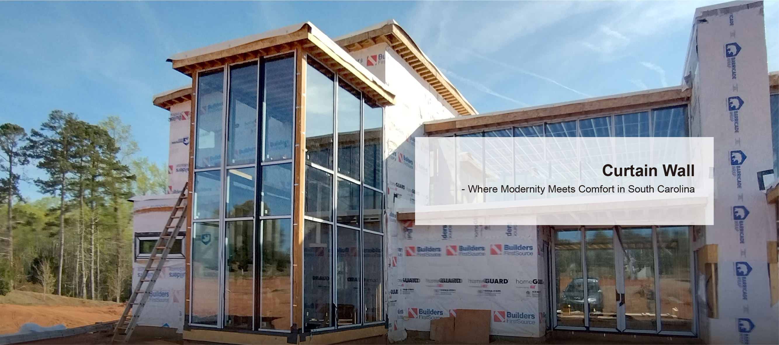 Doorwin Curtain Wall - Where Modernity Meets Comfort in South Carolina